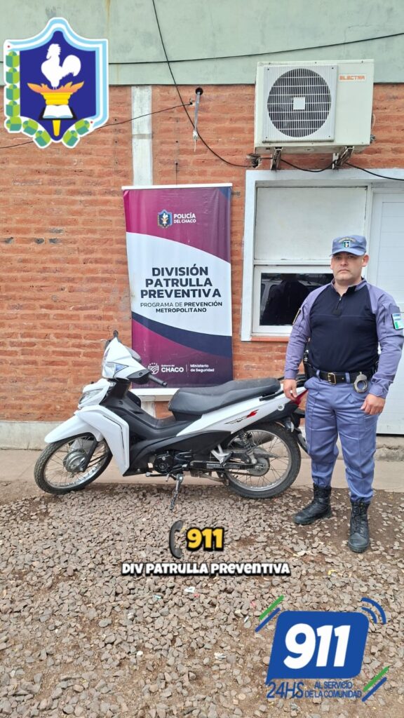 Sorpresa matutina: vecino halló una moto escondida en su patio