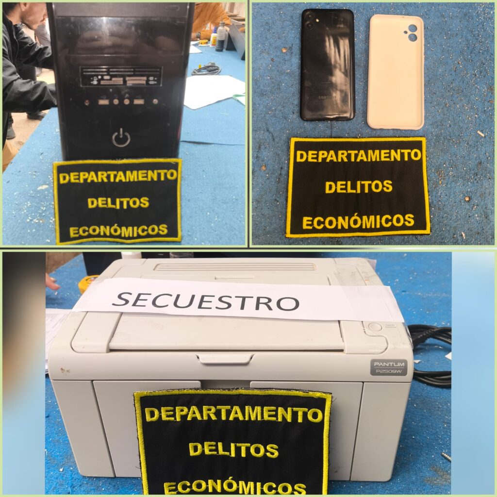 Compraron con cheques sin fondos y los detuvieron