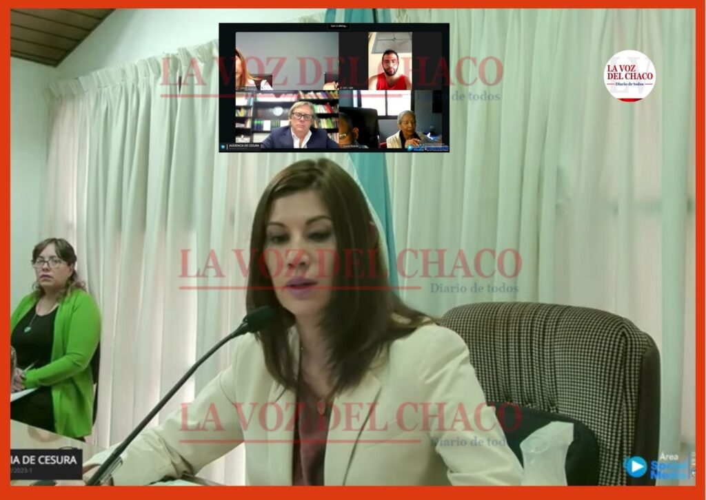 “Inocente condenado”: el cartel de Emerenciano Sena que obligó la jueza Fernández a frenar la audiencia un momento