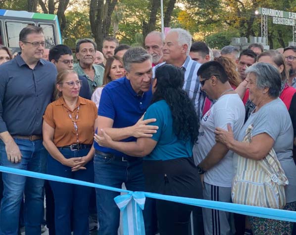 Zdero inauguró la repavimentación y mejoras de la avenida 9 de Julio