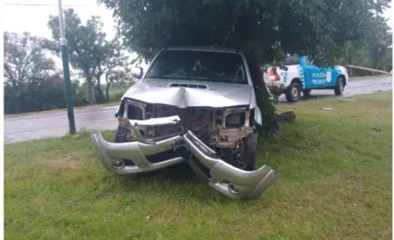 No aguantaron el sueño y chocaron mientras conducían