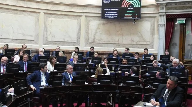 Uno a uno, así votaron los senadores el Presupuesto 2026 de Javier Milei