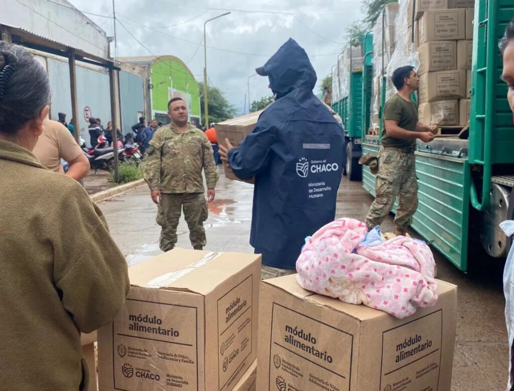 Operativo Interfluvio 130: la lluvia obligó a reprogramar horarios pero las entregas están garantizadas