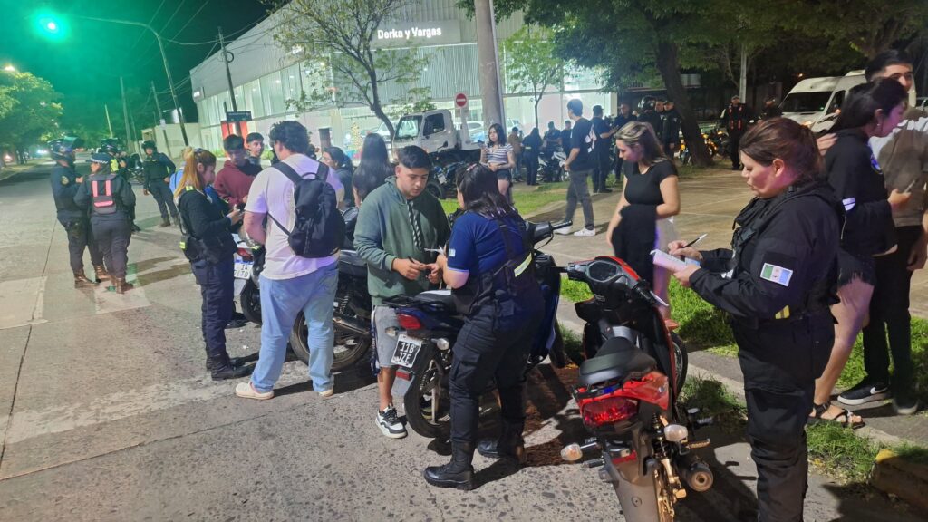 Por las fiestas los controles son más rigurosos: retuvieron 58 motos durante el fin de semana en Resistencia