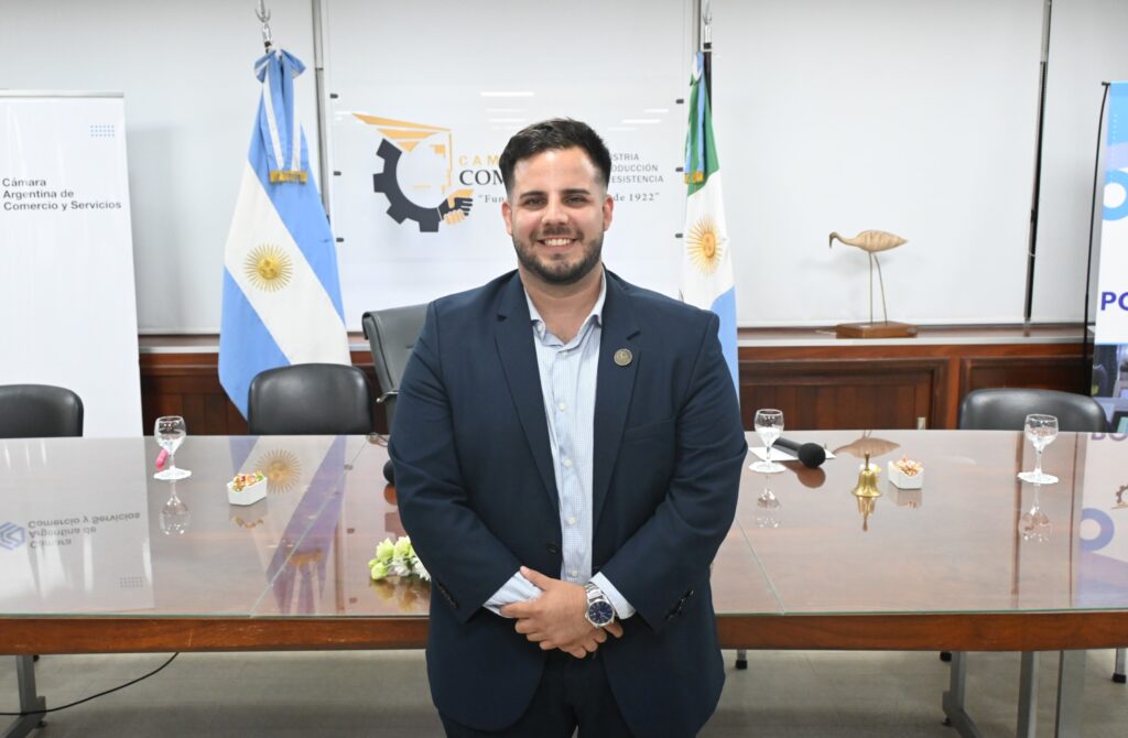 Juan Martín Alfonso es el nuevo presidente de la Cámara de Comercio de Resistencia
