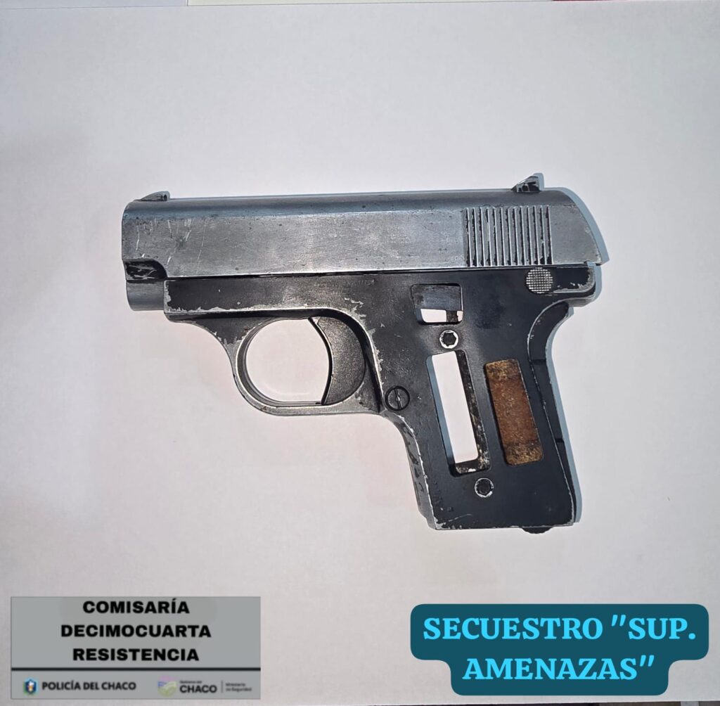 Amenazó a un vecino con una réplica de arma y fue demorado