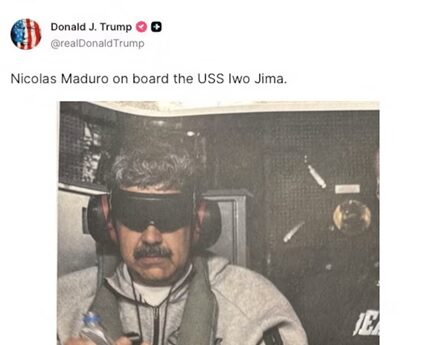 Estados Unidos capturó a Maduro y tomó el control de Venezuela