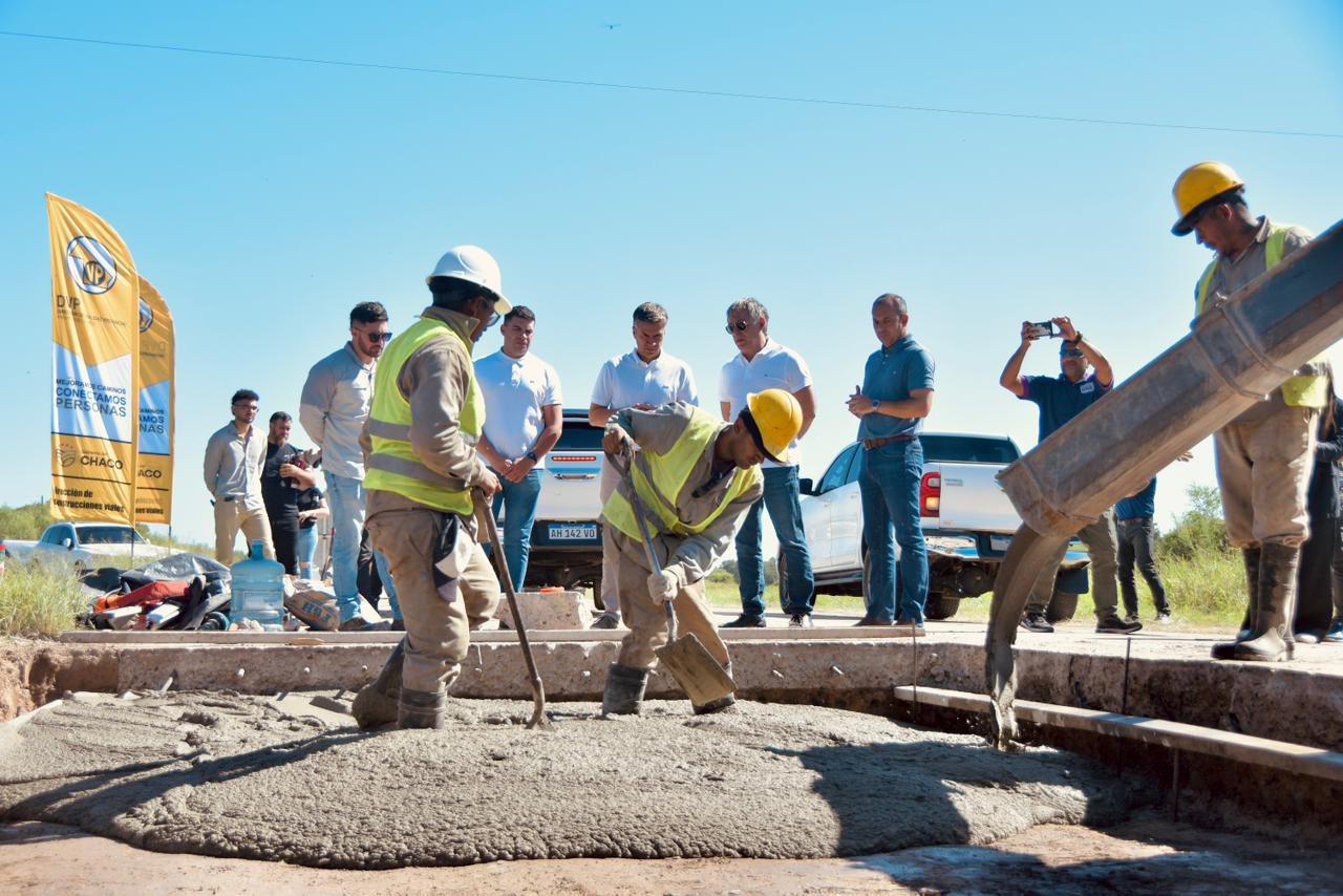 Zdero supervisó obras de bacheo y mantenimiento en la Ruta Provincial N ...