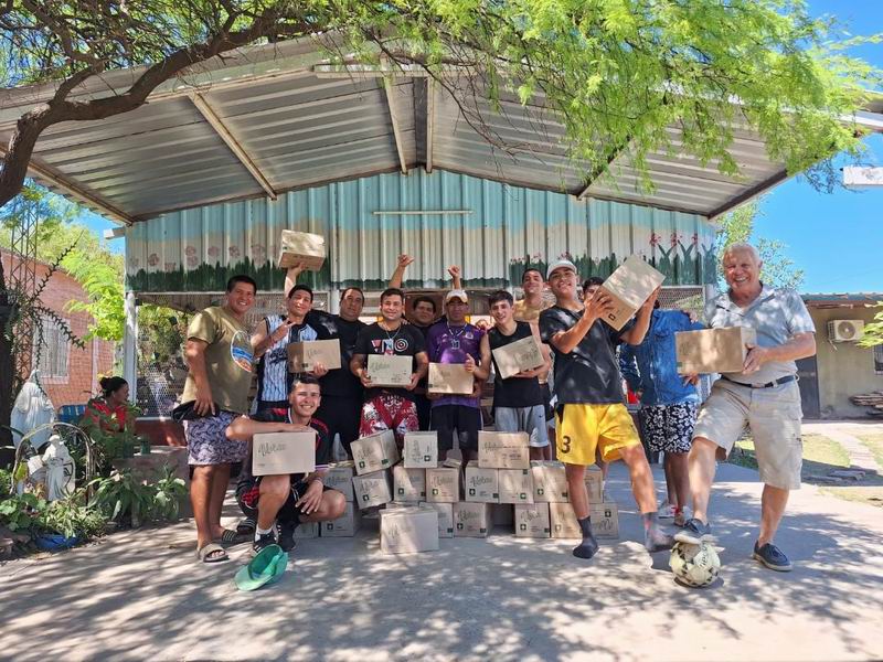 Ciudad Limpia entregó en enero más de 2.600 kilos de donaciones