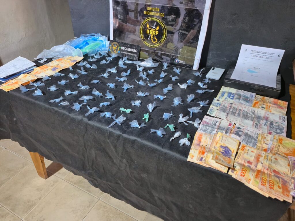 Barrio MTD: secuestraron droga y detuvieron a un joven con prisión domiciliaria