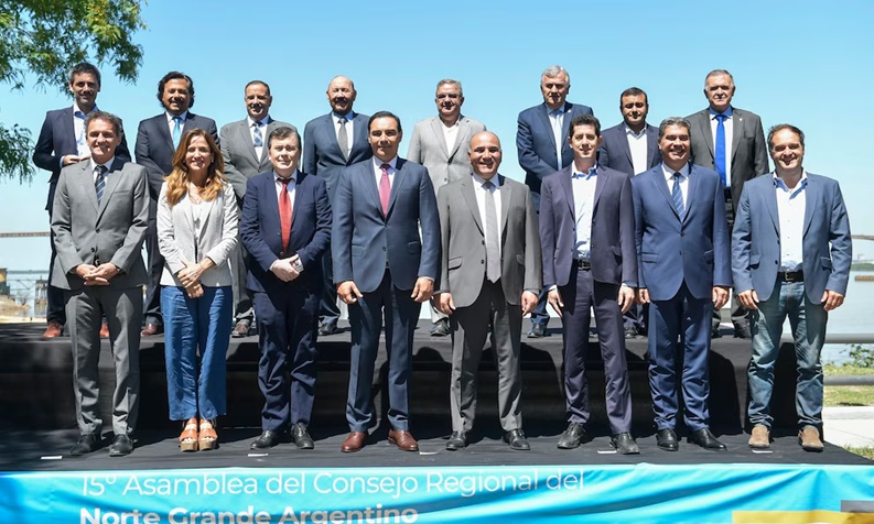 Empresarios del NEA y el NOA piden reactivar la Liga de Gobernadores del Norte Grande