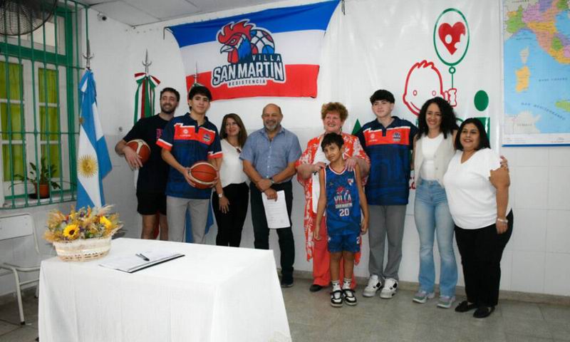 Villa y Amici trabajan para impulsar la educación y el deporte