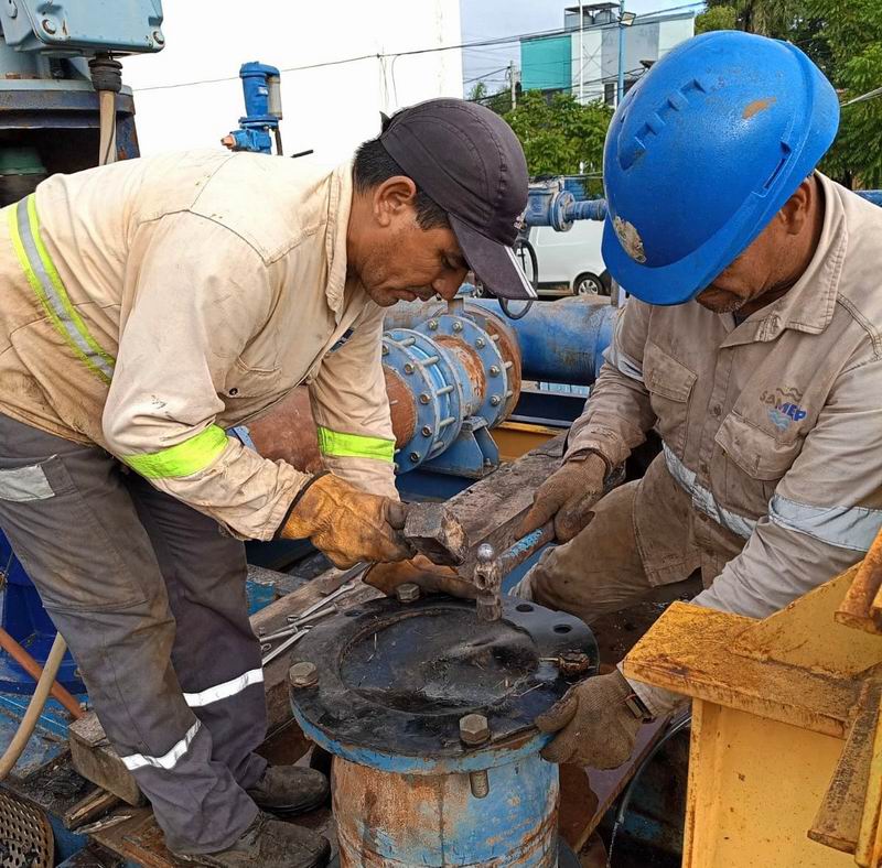 Sameep puso en funcionamiento una nueva bomba para optimizar el servicio