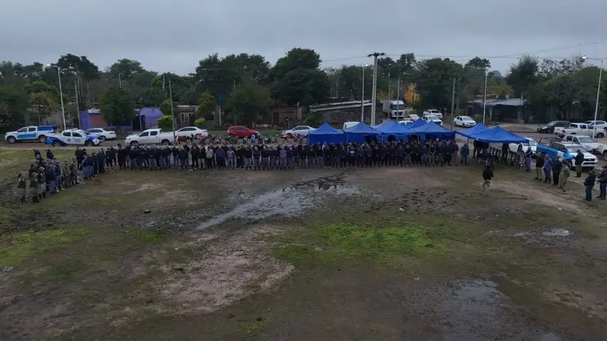 Caso Axel: sin resultados en otra jornada de rastrillajes en Fontana y Puerto Tirol