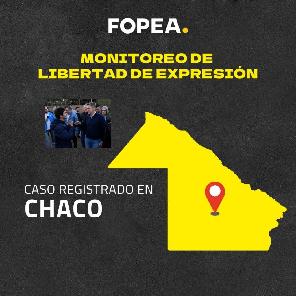 Escándalo en Chaco: FOPEA denunció la detención de un periodista tras incomodar a Zdero con preguntas sobre la crisis del agua y pidió garantías
