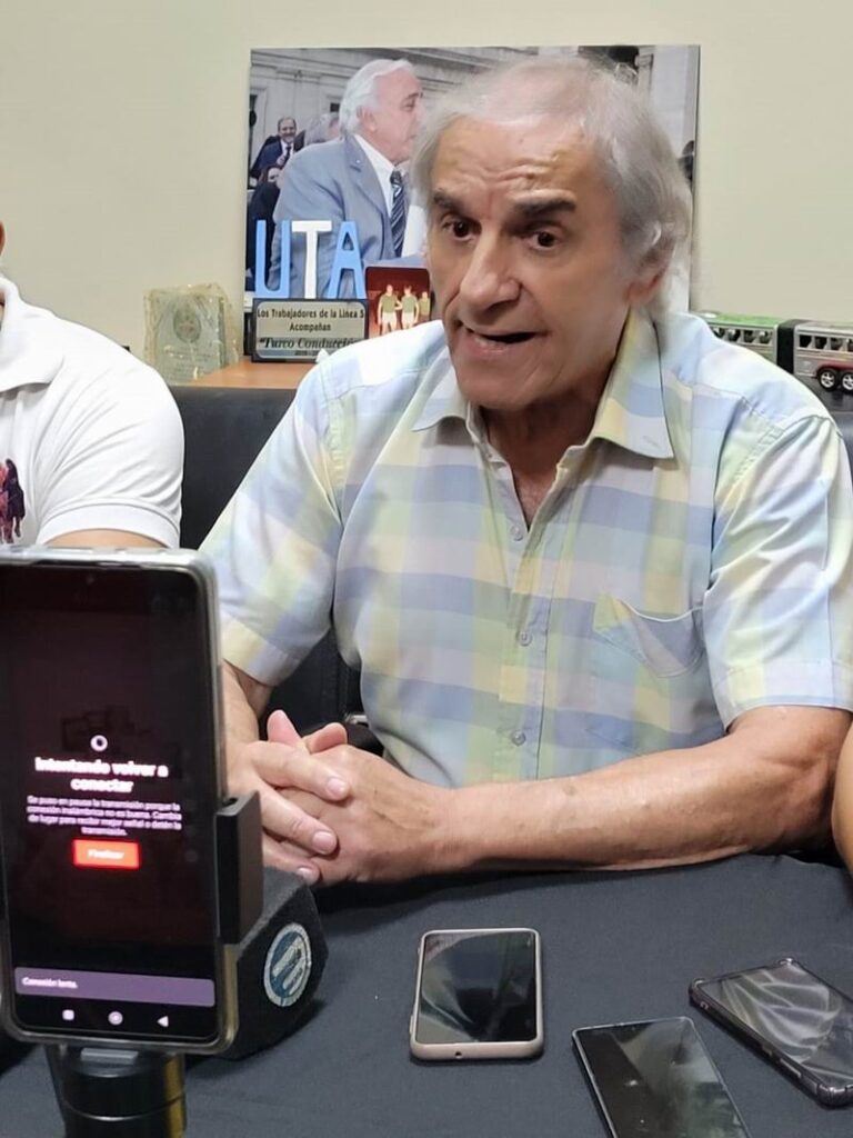 Raúl Abraham: «La UTA no aceptará más suspensiones y pagos en cuotas del aguinaldo»