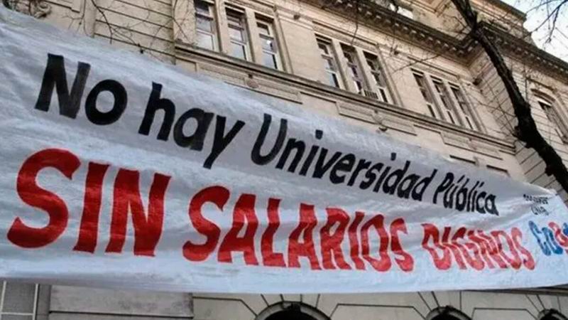 Universidades convocan a un paro nacional