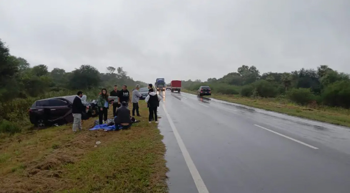 Un muerto y cuatro heridos tras un choque frontal en Margarita Belén