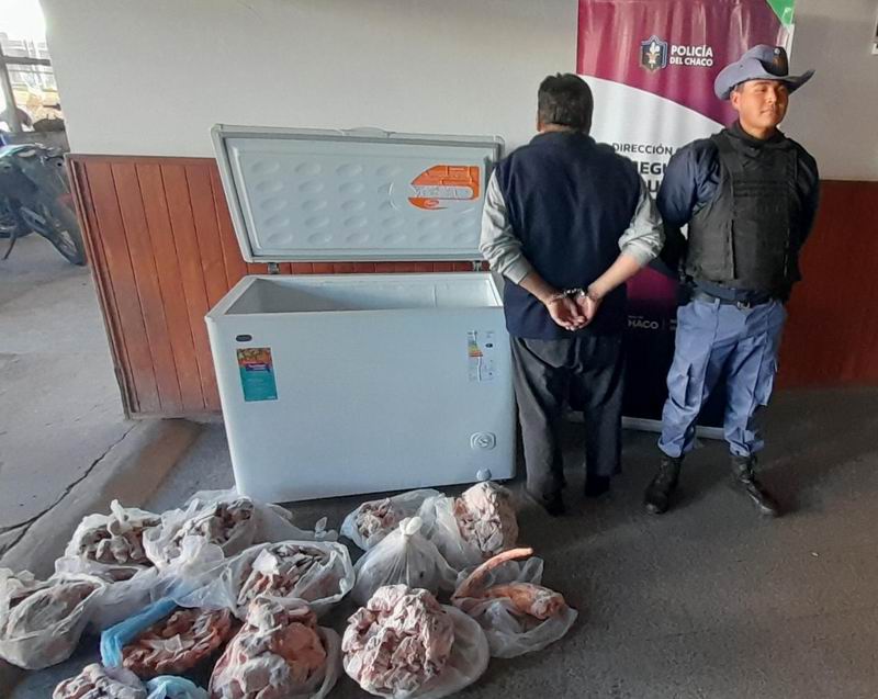 Allanamiento por abigeato terminó con un detenido en Puerto Vilelas