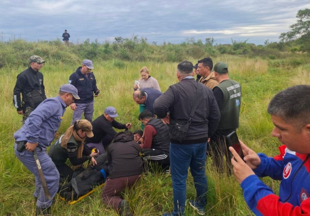 Hallaron con vida a Jonathan Blanco: estaba en un monte cercano al basural de Puerto Tirol