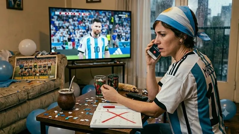 Locura argentina: 9 de cada 10 argentinos cambia sus planes para ver a la Selección en el Mundial