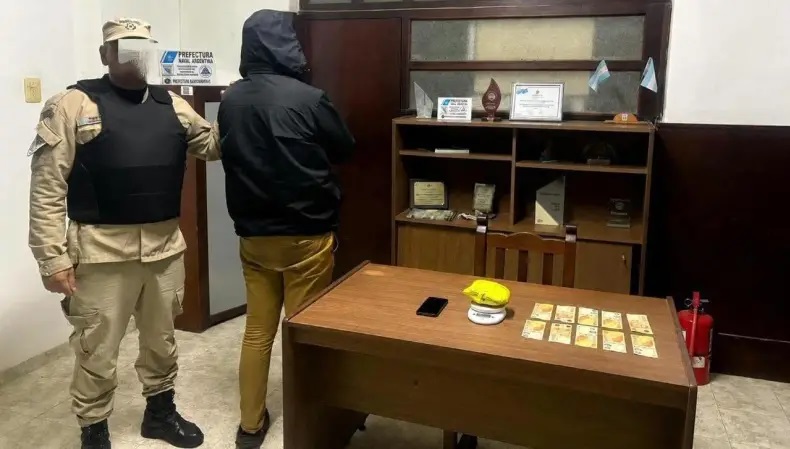 Detuvieron a un formoseño que intentaba ingresar cocaína al Chaco