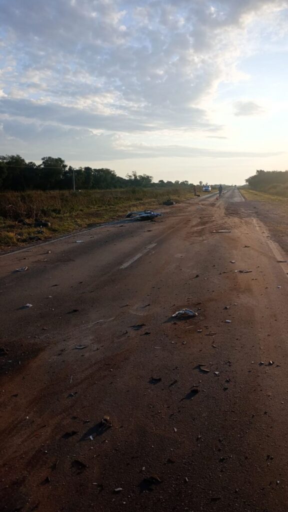 Tragedia en la Ruta 89: chocó contra un camión, se prendió fuego el auto y murió calcinado