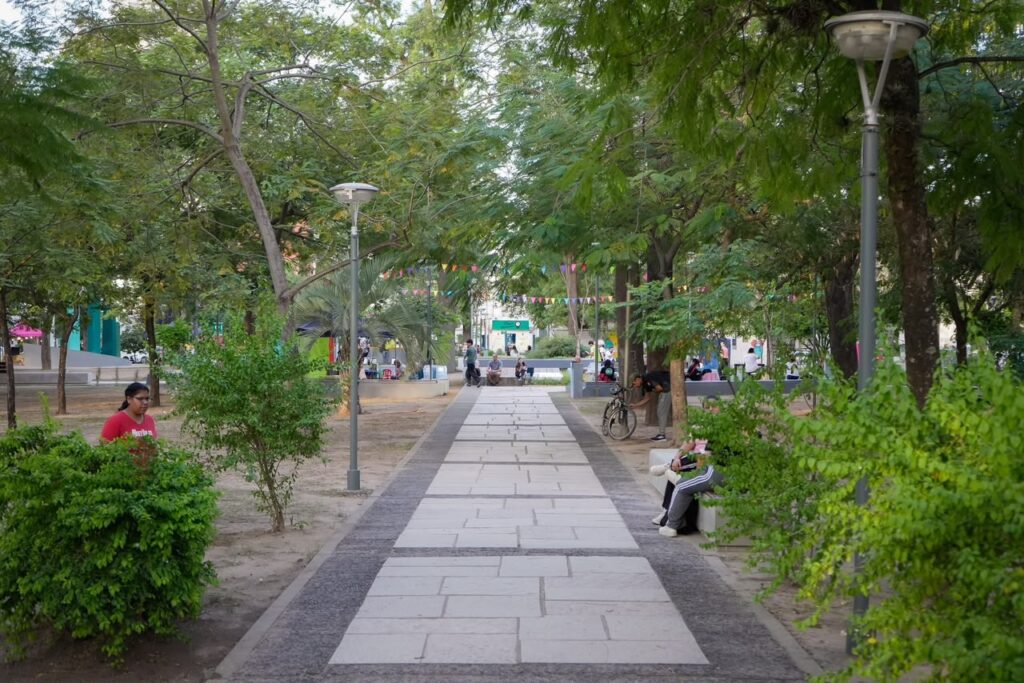 Quedó habilitada la renovada plaza 9 de Julio de Resistencia
