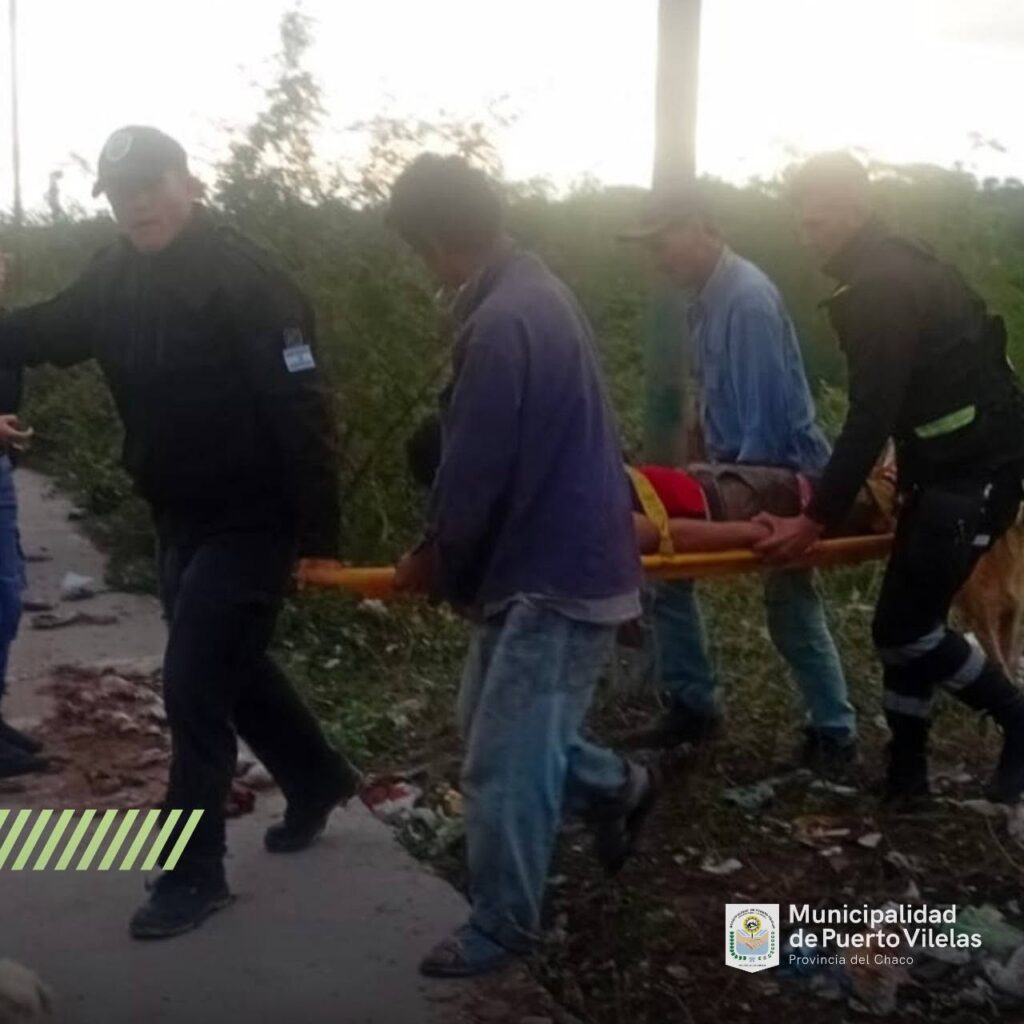 Rescate exitoso en el barrio San José: auxiliaron a un joven que cayó a un zanjón