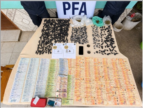 La Federal detuvo a una mujer y secuestró drogas valuadas en más de $5 millones en Resistencia