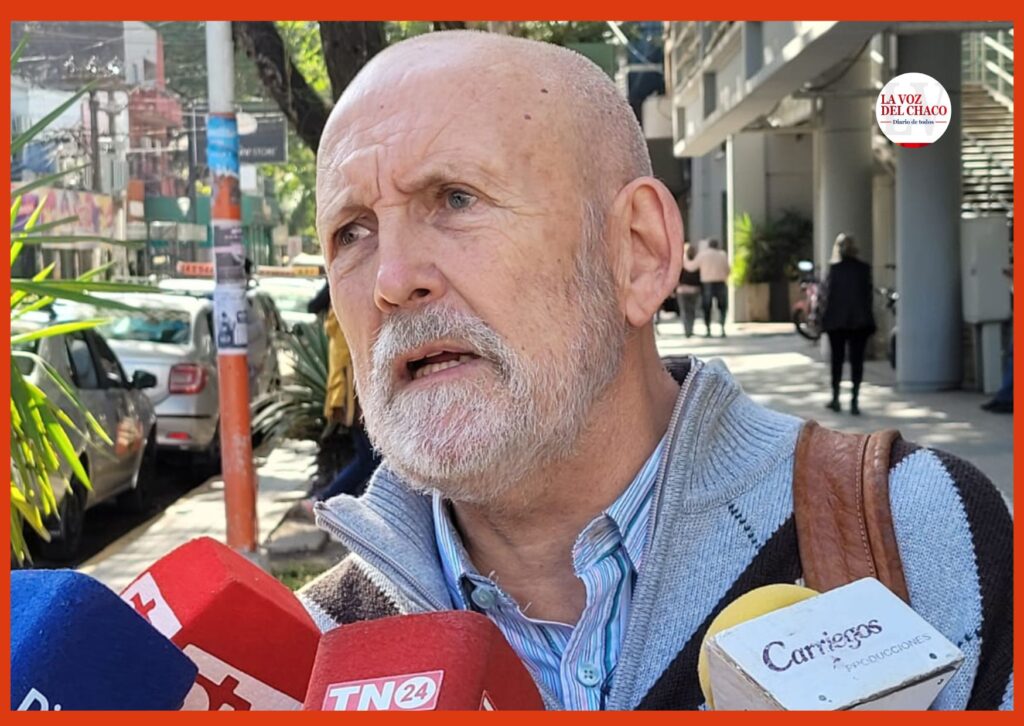 «Lastimosamente este gobierno provincial que tiene un problema de diálogo», tiró Aleman al dar los números críticos de la construcción