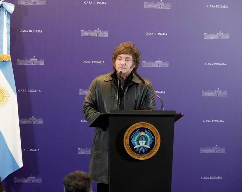 Javier Milei pone en la mira al BCRA: «Nació de una estafa»