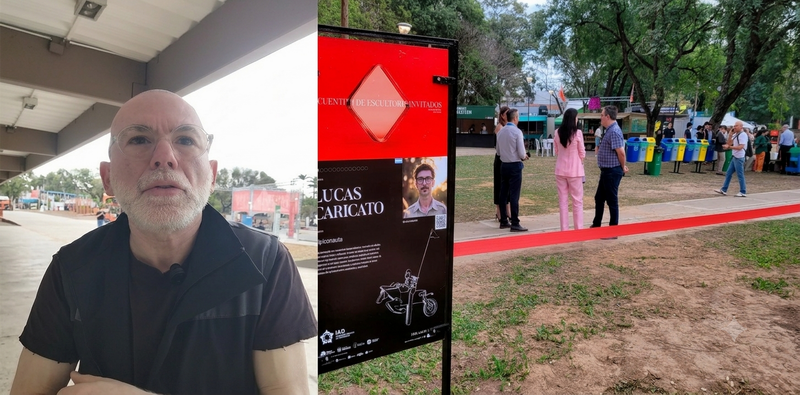 Insaurralde: «La Bienal demuestra que el arte puede ser parte de la vida cotidiana»