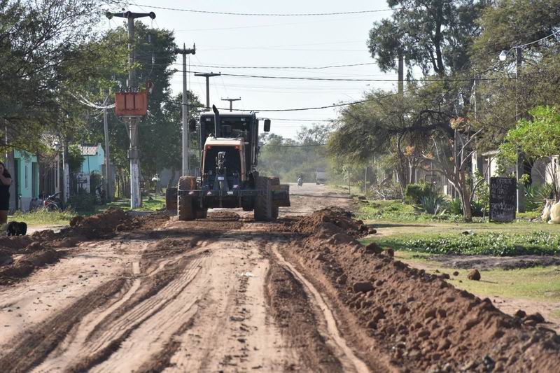 Avanza el plan de 200 cuadras en Villa Ángela