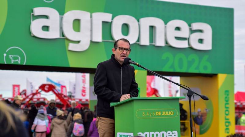 Sergio Iraeta destacó el espíritu del productor durante la apertura de Agronea