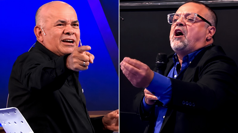 Escalada verbal entre Leiva y Caruso Lombardi termina en insultos y acusaciones