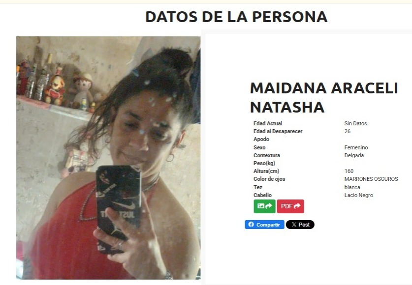 Buscan a una joven