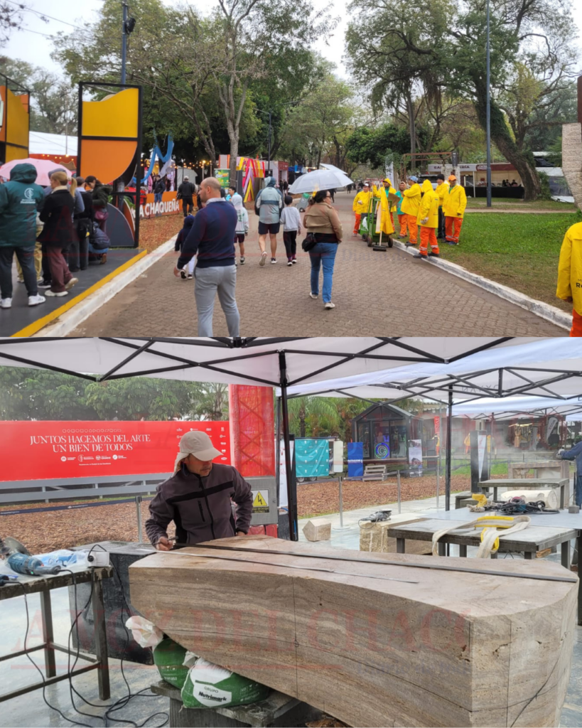 Arte y música se unen en una nueva jornada de la Bienal de Resistencia