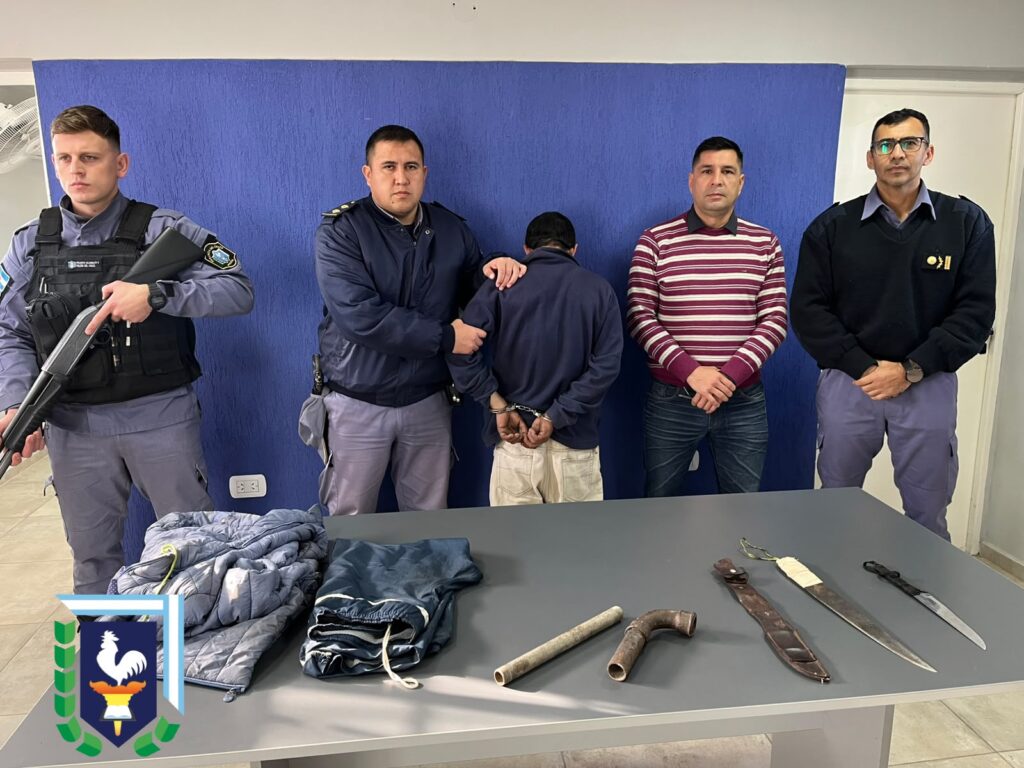 Sáenz Peña: detuvieron al presunto autor de una agresión con arma blanca