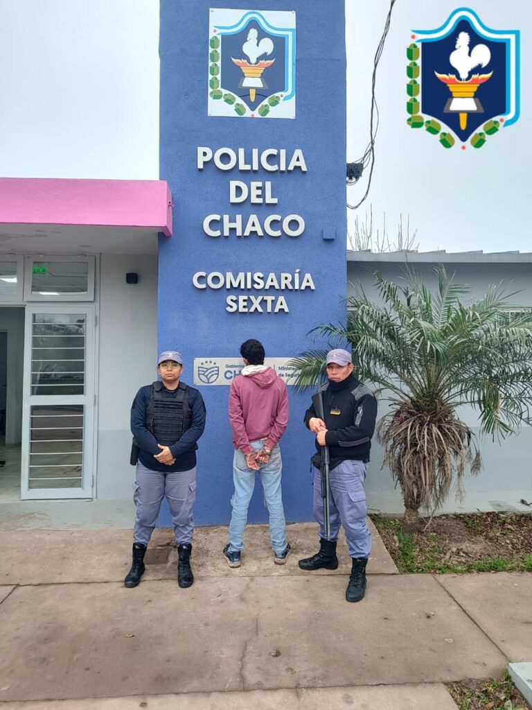 Detuvieron a un hombre tras ser sorprendido dentro de una vivienda en Sáenz Peña