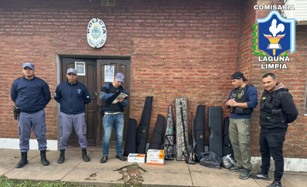 VIDEO| Mataron a un tapir y la Policía respondió con un megaoperativo: secuestraron ocho armas y casi 2.000 municiones
