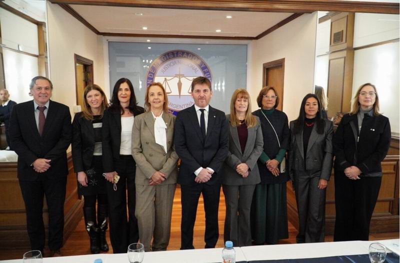 Emilia Valle destacó la agenda de cooperación entre poderes judiciales