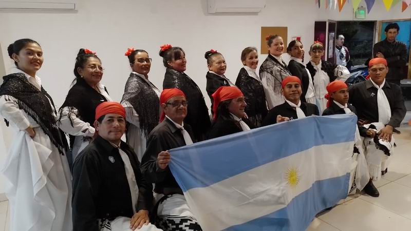 El Patio Folclórico y Chamamecero de Tirol celebra su primer aniversario