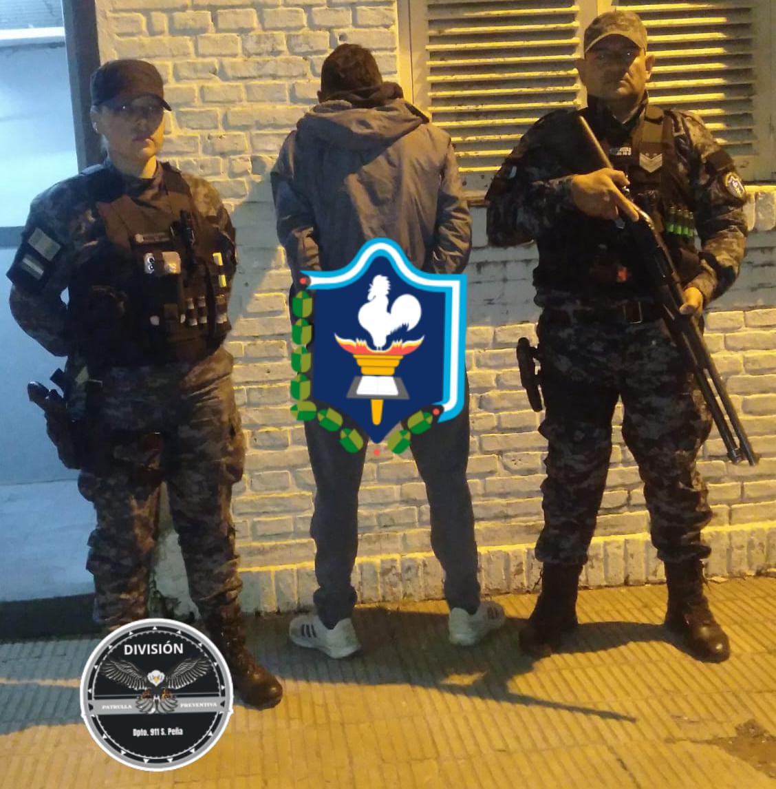 Sáenz Peña: demoraron a un hombre buscado por robo agravado durante un desorden