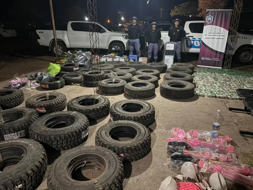 Ruta 95: Secuestraron 152 kilos de hoja de coca y mercadería sin aval aduanero