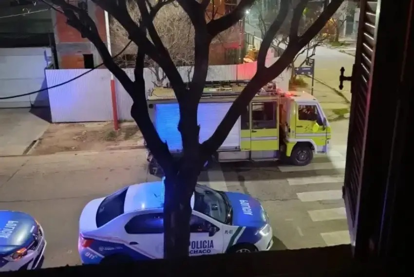 Se incendió una vivienda en Resistencia y seis personas fueron hospitalizadas por inhalar humo