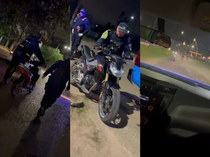 Operativo «anti wileros»: seis detenidos y 9 motos secuestradas