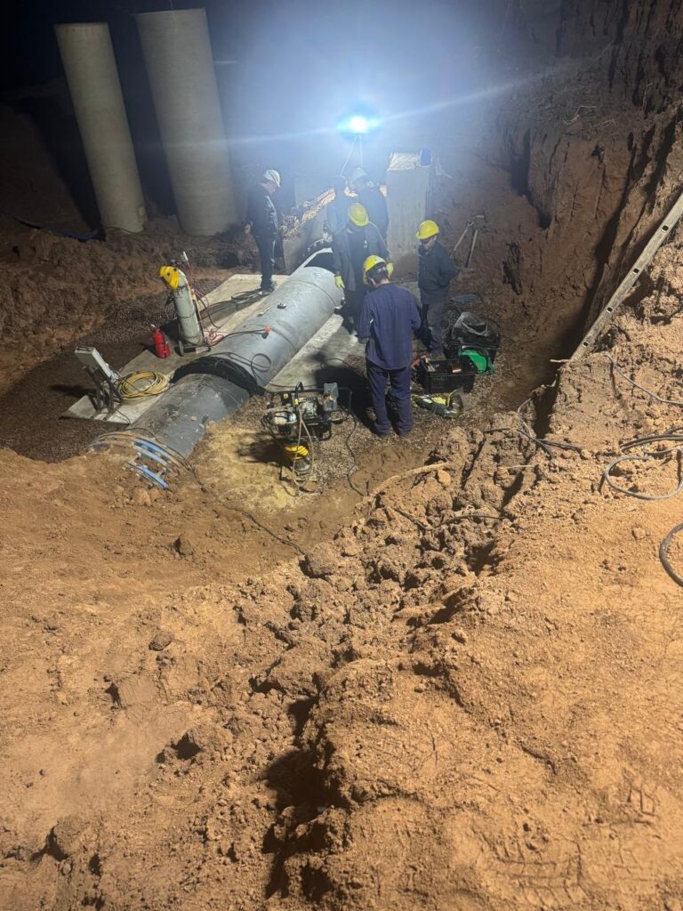 Dos días sin agua: Sameep repara el acueducto y mañana a la tarde volverá el servicio a Sáenz Peña
