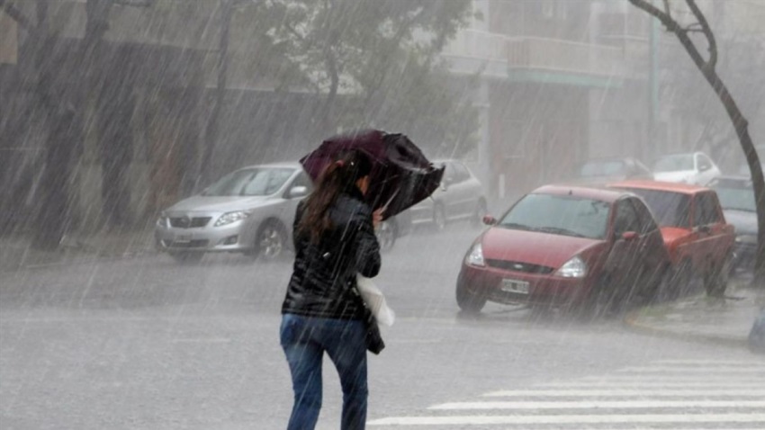 Pronóstico: lluvias durante el fin de semana e inestabilidad en el inicio de la semana