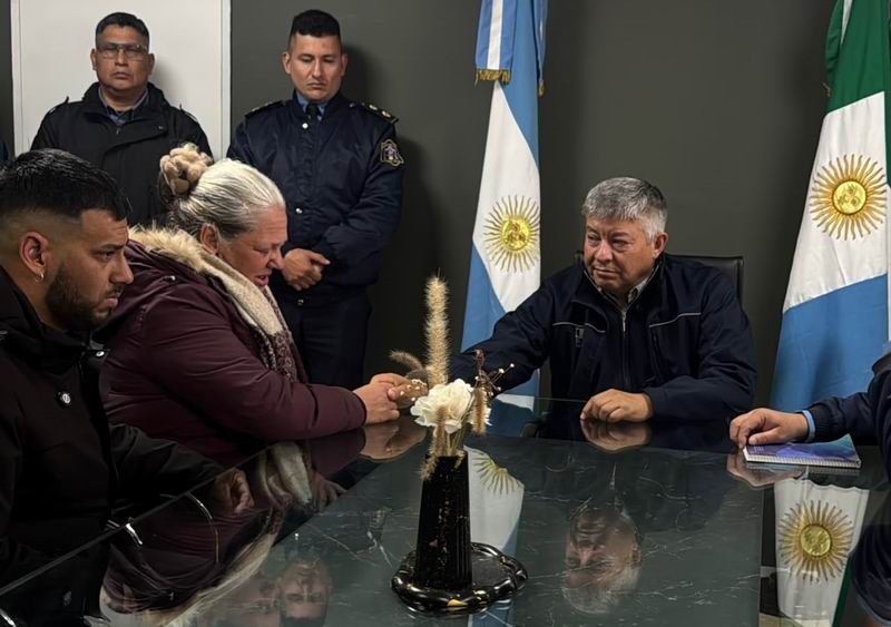 La familia de Félix Falcón agradeció la búsqueda